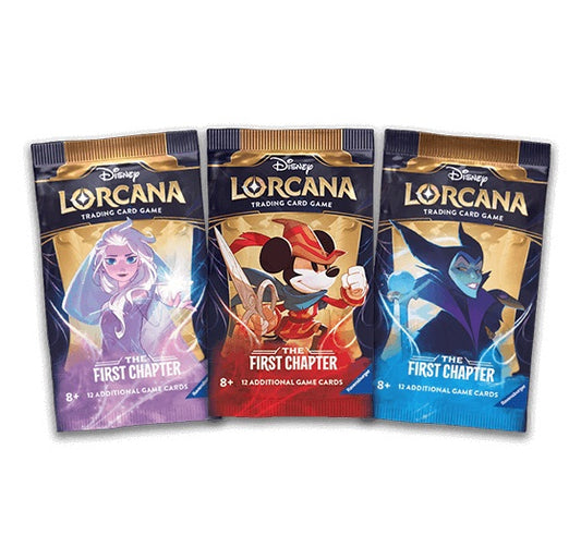 Disney Lorcana: The First Chapter Booster Packs (One Random Pack)