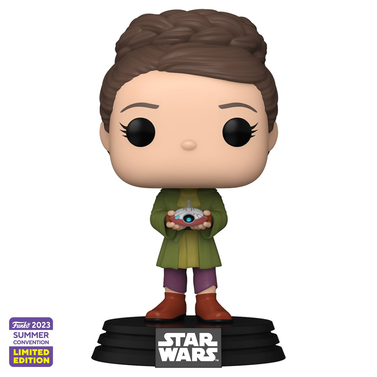 Funko Pop! Star Wars: Obi-Wan Kenobi Young Leia with Lola Funko Vinyl Figure