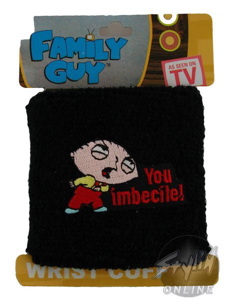 Family Guy Stewie Wristband in Black
