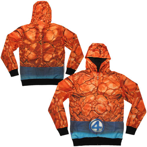 Fantastic Four Thing Sublimated Costume Hoodie