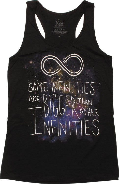 Fault in Our Stars Some Infinities Junior Tank Top