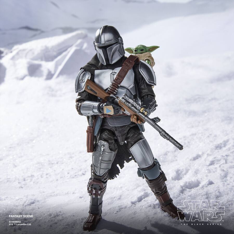 Star Wars: The Mandalorian & Grogu - Black Series - The Mandalorian & Grogu Deluxe Action Figure