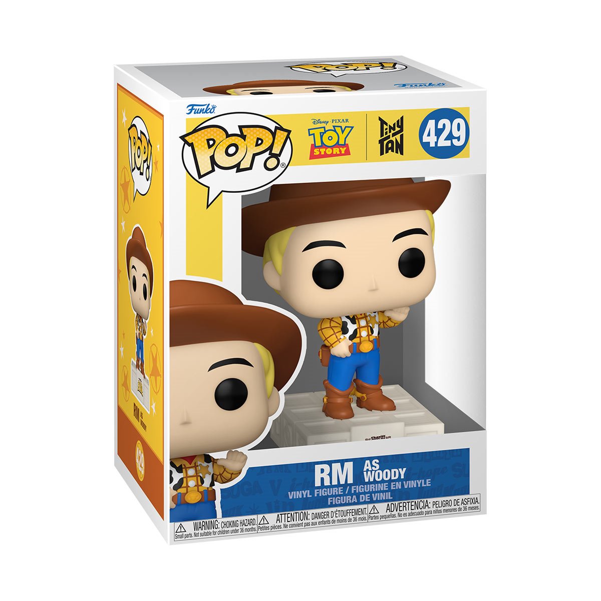 Funko Pop! Toy Story x TinyTAN BTS RM as Woody
