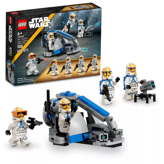 LEGO Star Wars 332nd Ahsoka's Clone Trooper Battle Pack Building Toy