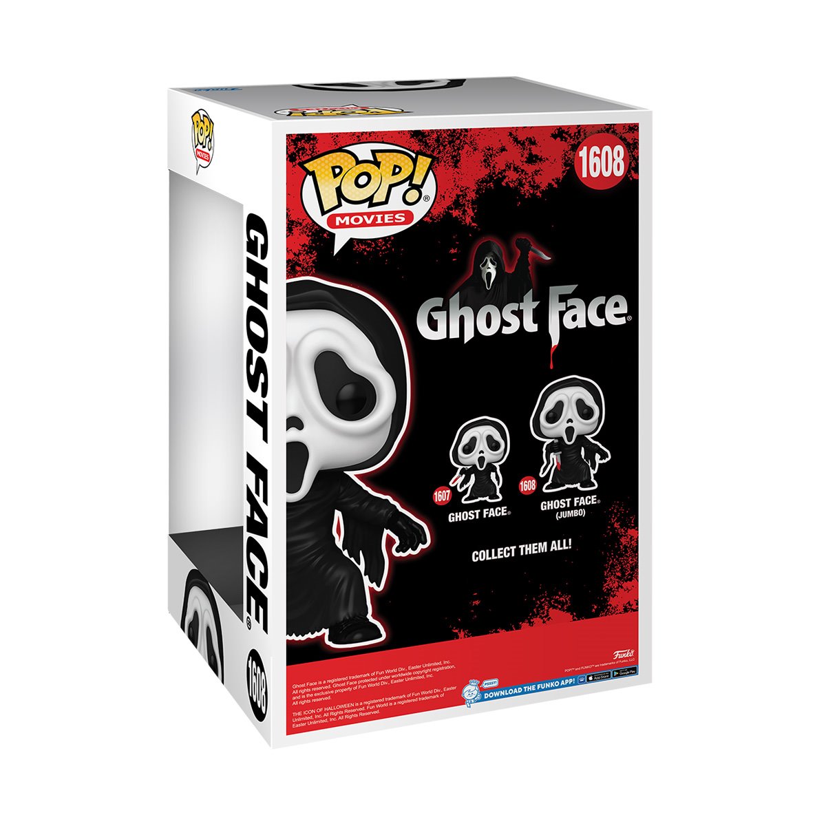 Funko Pop! Jumbo Ghost Face with Knife