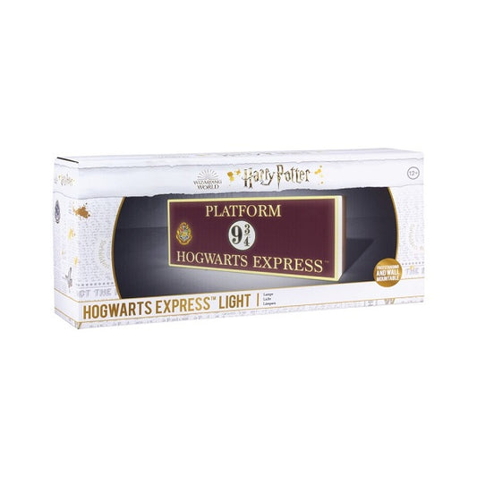 Harry Potter Hogwarts Express Logo Platform 9, 3/4 LED Desk Light