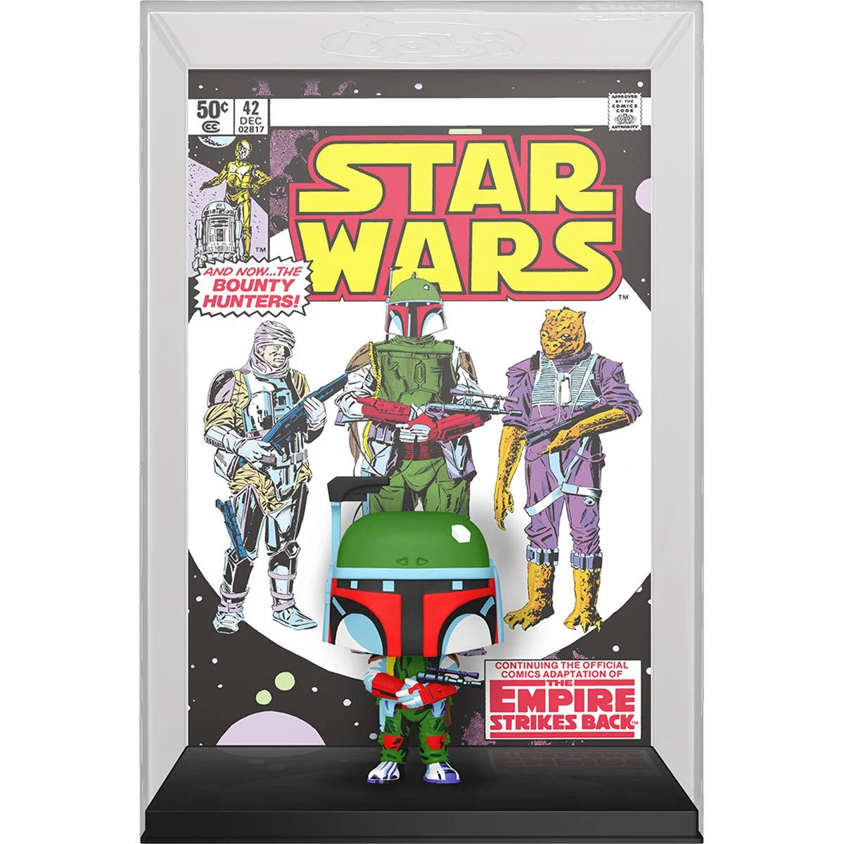 Funko Pop! Star Wars: The Empire Strikes Back Boba Fett Comic Cover