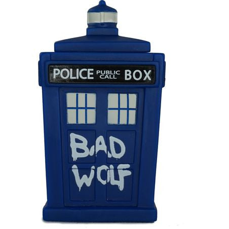 Doctor Who Bad Wolf Tardis Figure in Blue
