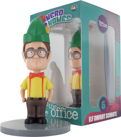 Office Elf Dwight Schrute Gnerd Gnomes Gnome in Red