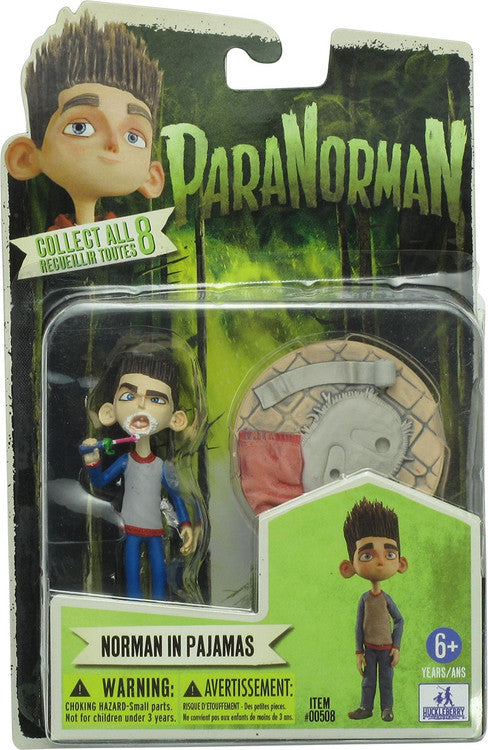 ParaNorman Norman in Pajamas Figure in Blue