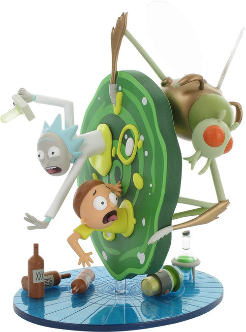 Rick and Morty Portal Jump Vinyl Figurine in Green