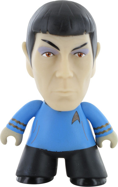 Star Trek TOS Season 1 Spock Titan Vinyl Figurine in Blue