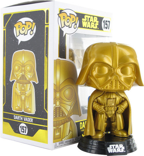 Star Wars Darth Vader Pop Gold Vinyl Figurine