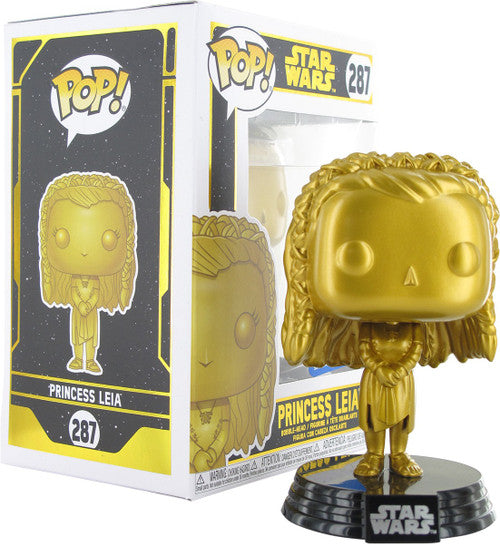 Star Wars Princess Leia Pop Gold Vinyl Figurine