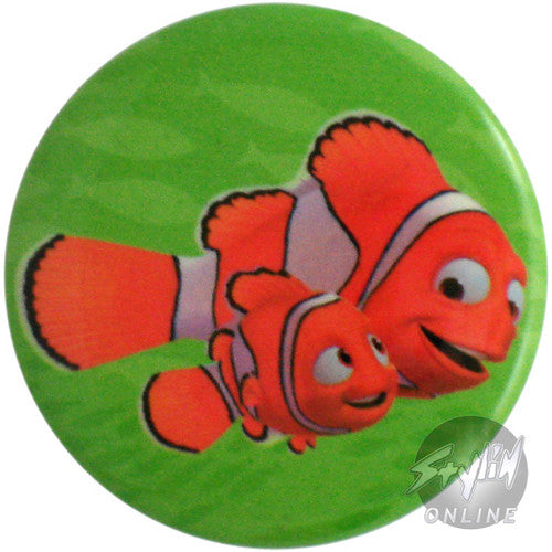 Finding Nemo Marlin and Nemo Button in Orange
