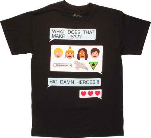 Firefly What Does That Make Us Emoji T-Shirt