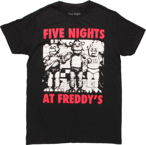 Five Nights at Freddy's Band Group T-Shirt