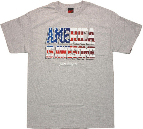Flag America is Awesome T-Shirt