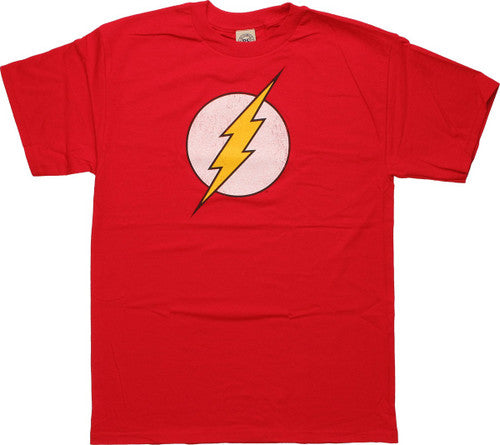 Flash Symbol Distressed T-Shirt