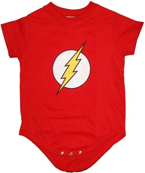 Flash Symbol Snap Suit