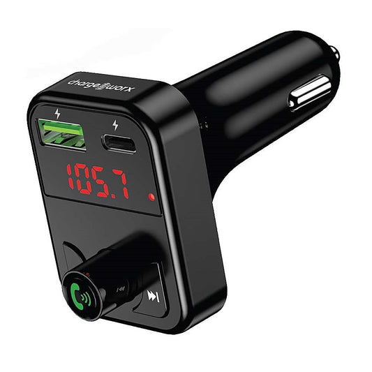 Chargeworx - FM Transmitter 1 A Port for Cars
