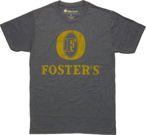 Fosters Distressed Yellow Label T-Shirt