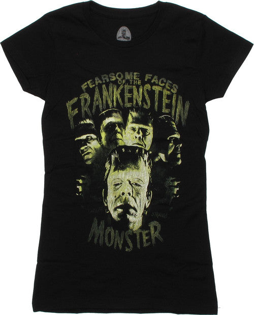 Frankenstein Fearsome Faces Baby T-Shirt