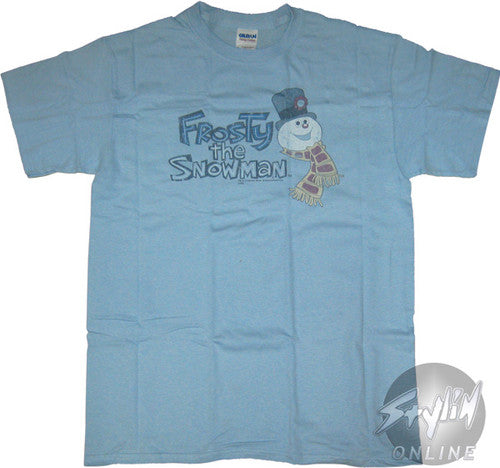 Frosty the Snowman Name Head T-Shirt