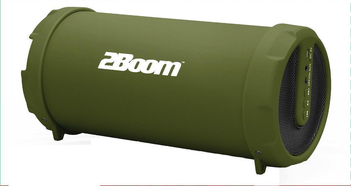 2Boom - Cyclone Portable Bluetooth Speaker [Green]