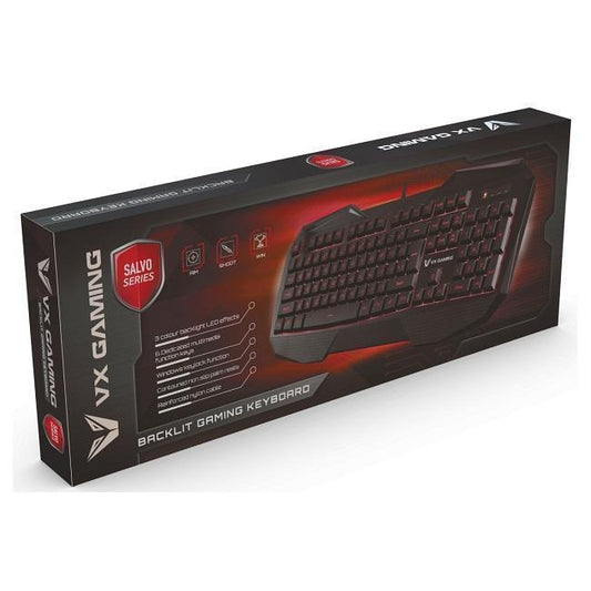 VX Gaming Salvo Series RGB Gaming Keyboard