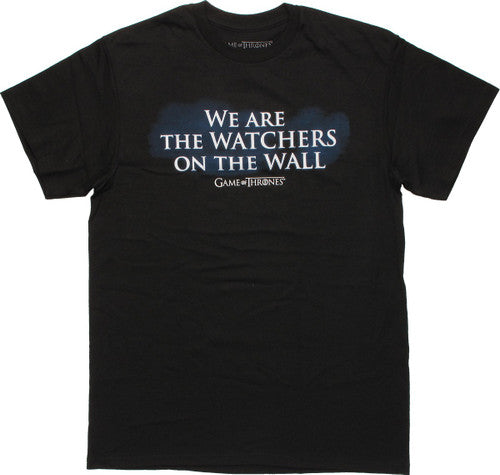 Game of Thrones Watchers on Wall T-Shirt