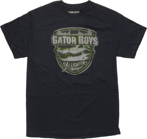 Gator Boys Rescue Shield Navy Blue T-Shirt