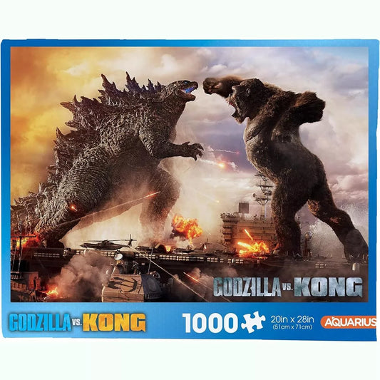 Aquarius Puzzles Godzilla vs Kong 1000 Piece Jigsaw Puzzle