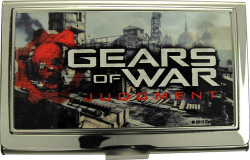 Gears of War Judgment City Card Case in Crimson