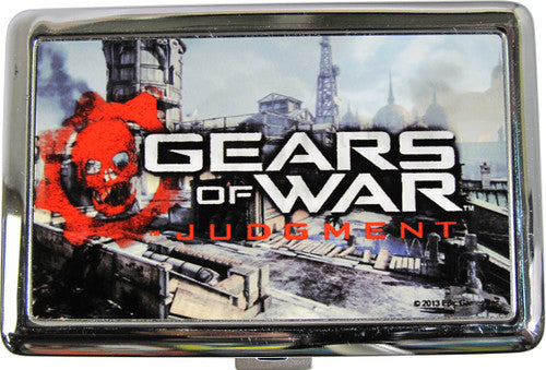 Gears of War Judgment City Large Card Case in Silver