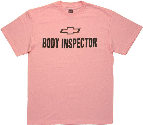 General Motors Body Inspector Pink T-Shirt