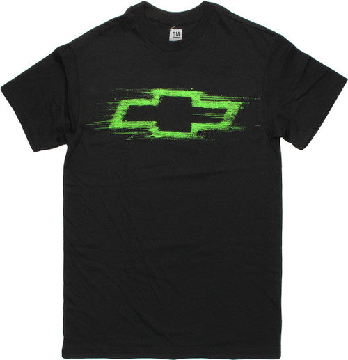 General Motors Green Lined Chevy Logo T-Shirt