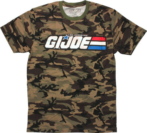 GI Joe Logo Camouflage T-Shirt