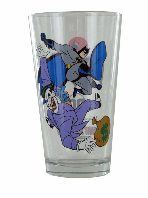 Batman Animated Series Joker Money TT Pint Glass
