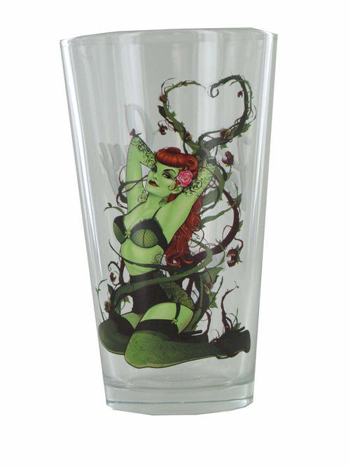 Batman Poison Ivy Bombshell TT Pint Glass in Green