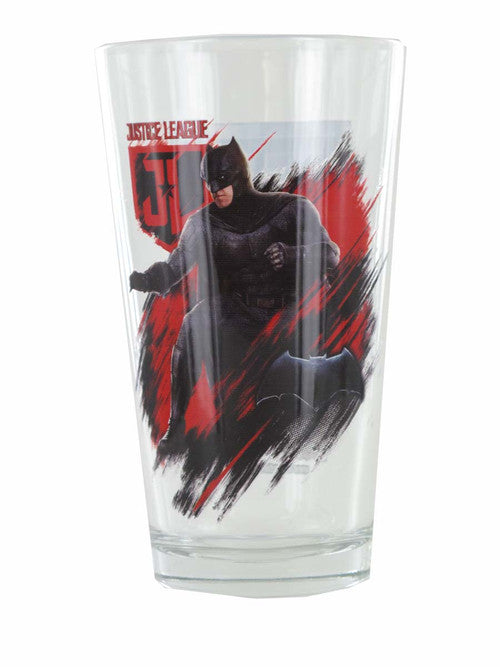 Justice League Movie Batman TT Pint Glass in Red