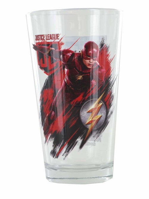 Justice League Movie Flash TT Pint Glass in Red