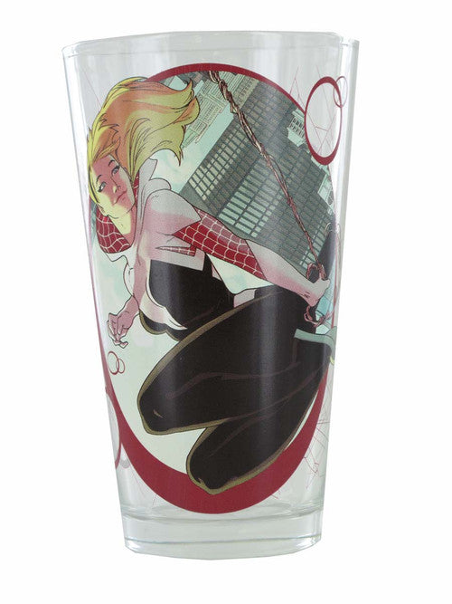 Spider-Gwen Comic Cover 1 Variant Pint Glass Spiderman