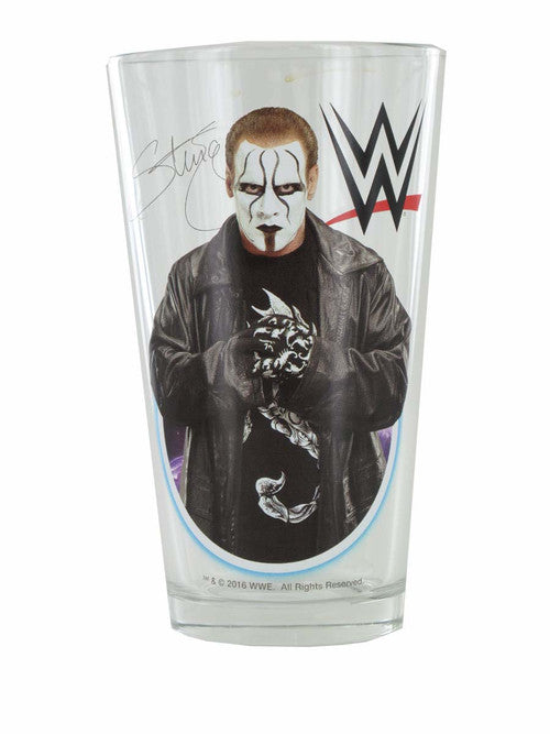 WWE Sting Pint Glass