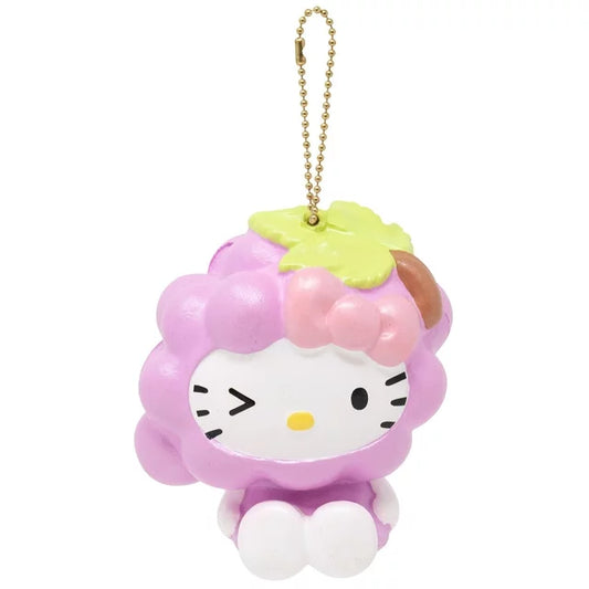 Sanrio Hello Kitty Fruit and Veggie Slow Rising Cute Squishy Toy - Grape