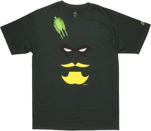 Green Arrow Face T-Shirt