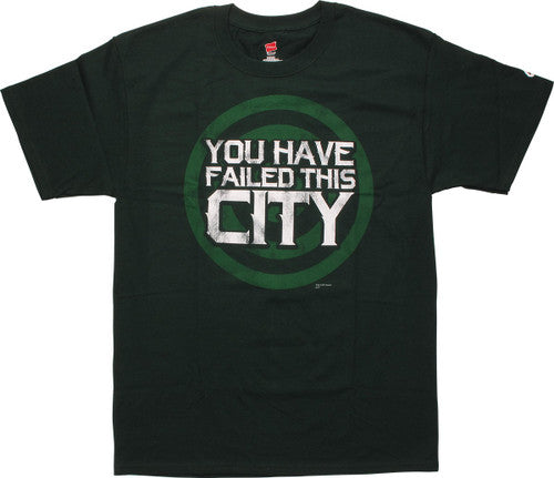Green Arrow Failed City Bullseye T-Shirt