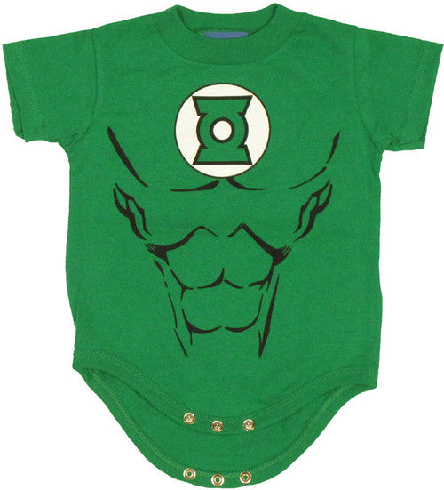 Green Lantern Costume Snap Suit
