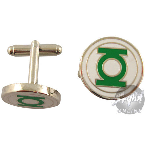 Green Lantern Symbol Cufflinks