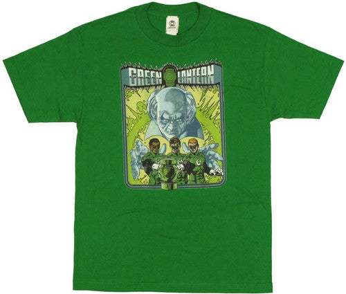 Green Lantern Three Warriors Cover T-Shirt